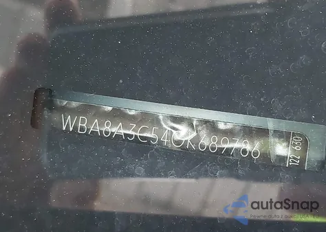 2016 BMW 320I xDrive from USA, damaged, VIN WBA8A3C54GK689786